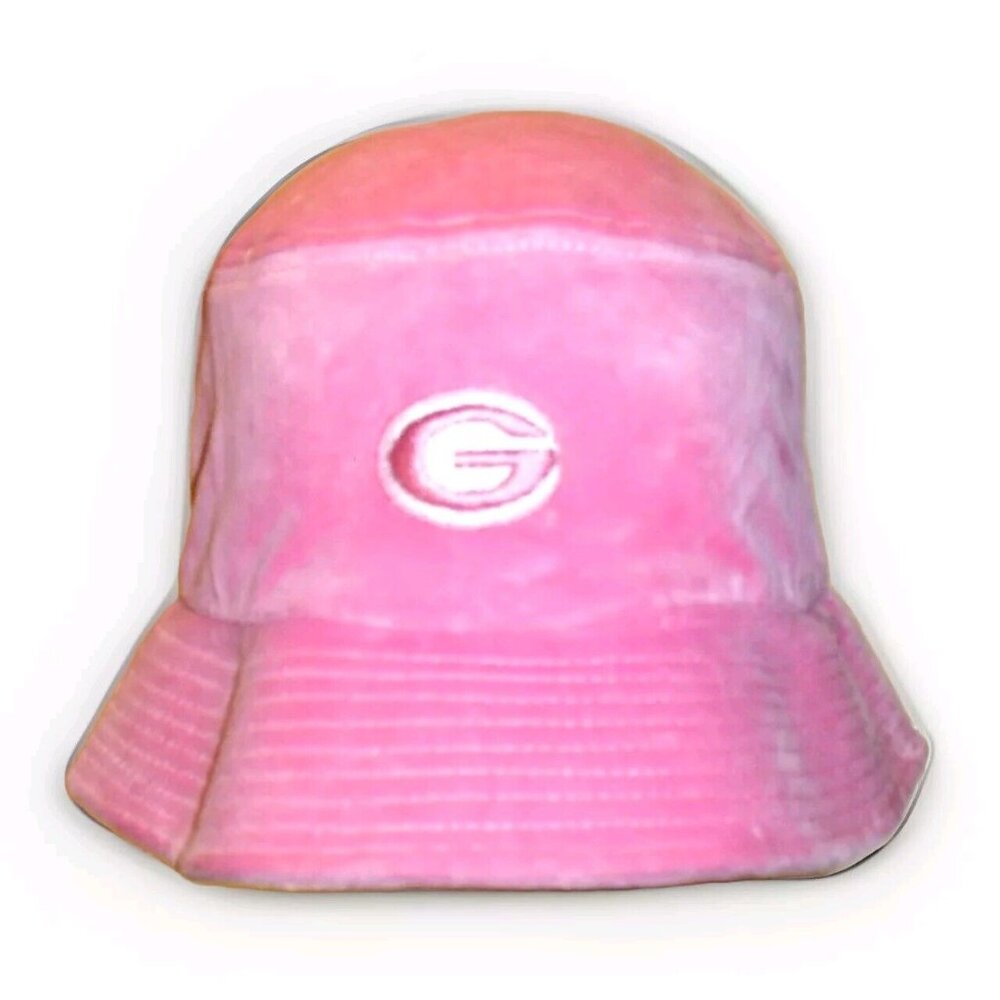 Georgia Bulldogs Womens Pink Bucket hat cap One size Fits All New Ncaa